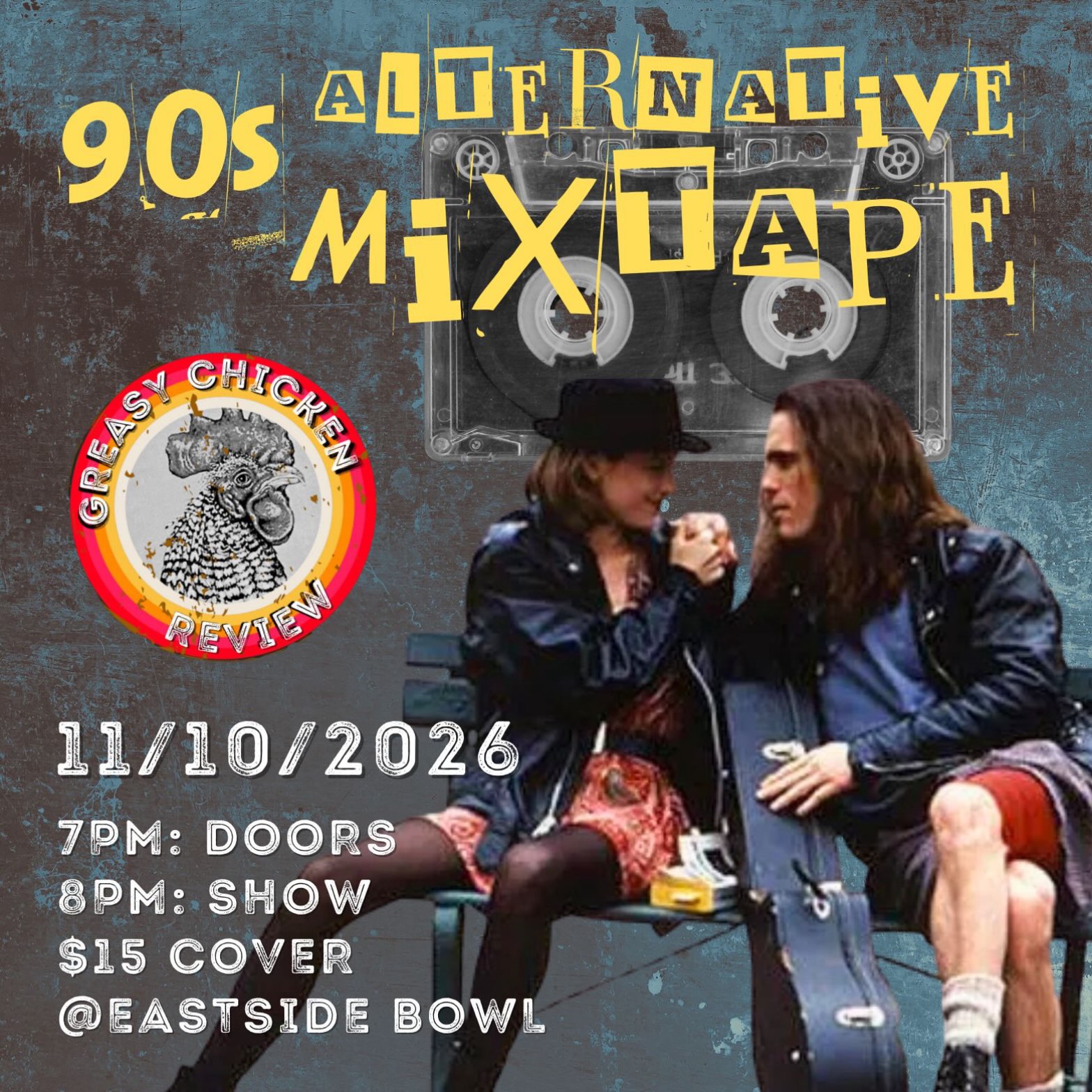 90’s Alternative Mix Tape event artwork