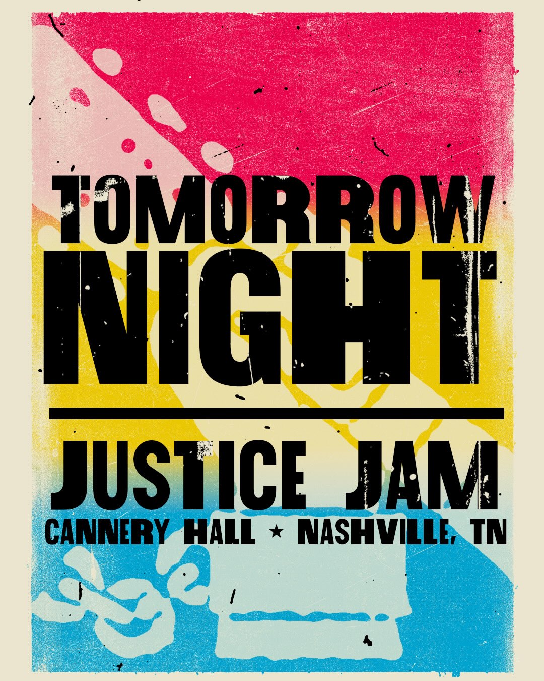 Justice Jam event artwork