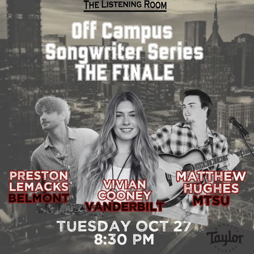 OFF CAMPUS FINALE event artwork
